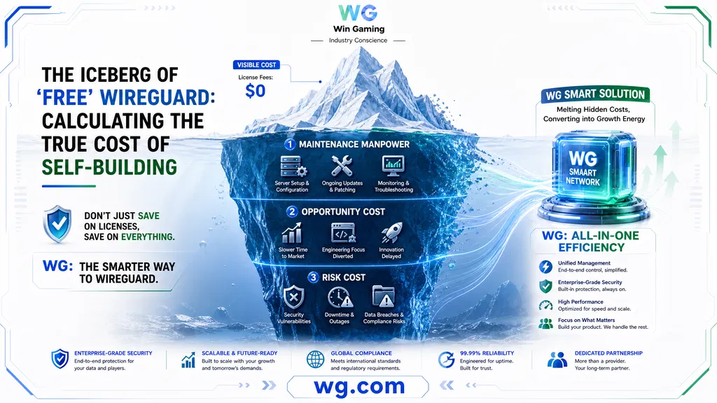 WireGuard vs 商业组网方案怎么选？别只比参数，先看这 4 笔账和你的团队能力